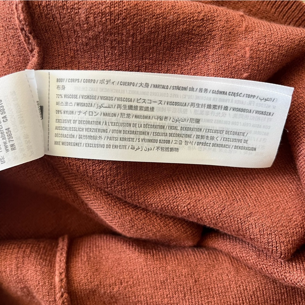 Abercrombie & Fitch Rust Mini Dress - Picture 7 of 7